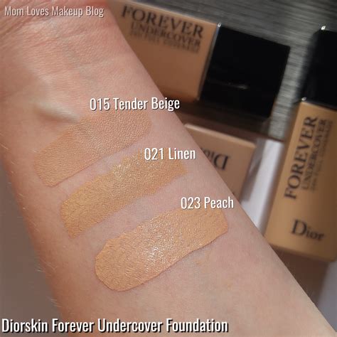 dior forever undercover swatches|dior forever undercover shades.